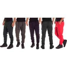 Alta Fashion Men’s Casual Jogger Pants with Expandable Waist product image