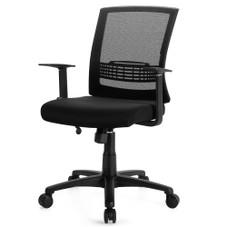 Goplus Mesh Office Chair Mid Back Task Chair Height Adjustable product image