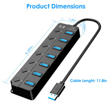 iMounTEK® 7-Port USB 3.0 Hub product image