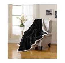 Sheradian Reversible Corduroy-Pattern Sherpa Throw Blanket product image