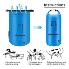 Waterproof Floating Dry Bag with 2 Exterior Zip Pockets product image