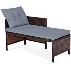 Rattan Wicker Outdoor 3-Piece Patio Sectional product image