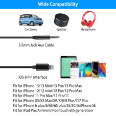 iMounTEK® 8-Pin Lightning to 3.5mm AUX Cable product image