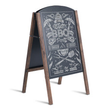 Wooden 31.5'' A-Frame Chalkboard Sign product image