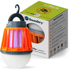 Boundery™ Bug Bulb 2-in-1 Camping Lantern Mosquito Zapper (1- or 3-Pack) product image