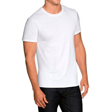 Fruit of the Loom® Men’s White Tag-Free Crew Shirt, 3 ct. (2-Pack) product image