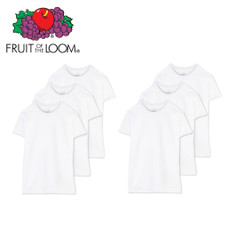 Fruit of the Loom® Men’s White Tag-Free Crew Shirt, 3 ct. (2-Pack) product image