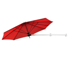 Wall-Mounted 8.5-Foot Telescopic Folding Patio Umbrella  product image