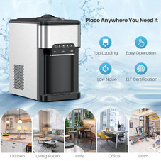 3-in-1 Water Cooler Dispenser with Built-in Ice Maker product image