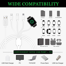 4-in-1 Universal Watch & Multi-Phone Charger product image