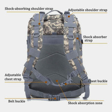 Tactical Military 45L Molle Rucksack Backpack product image