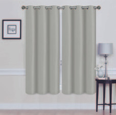 Thermal Energy-Saving Madonna 63" or 108" Blackout Curtains [2-Panels] product image