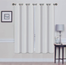 Thermal Energy-Saving Madonna 63" or 108" Blackout Curtains [2-Panels] product image