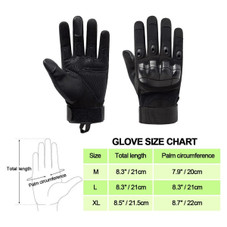 Tactical Gloves for Outdoor Sports with Touchscreen Fingertip Compatibility product image