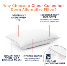 Plush Luxurious Down Alternative Pillows (2-Pack) product image