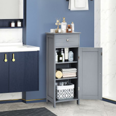 Free-Standing Bathroom Floor Cabinet with Drawer product image