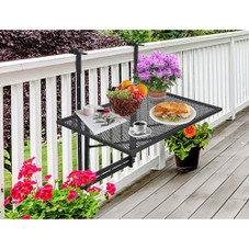 Adjustable Hanging Balcony Railing Table product image