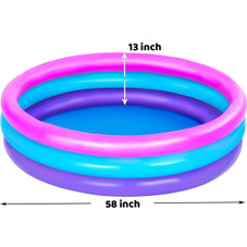 Kids' 58-Inch Inflatable Kiddie Pool (2-Pack) product image