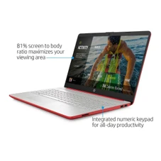 HP® 15.6" HD Laptop with Intel N5000, 4GB RAM, 128GB SSD (2020 Release) product image