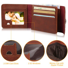 iMounTEK® Men's RFID Blocking Bifold Wallet product image