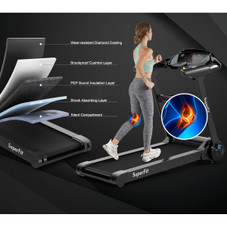 SuperFit™ 2.25HP Folding Treadmill product image