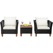 3-Piece Outdoor Patio Rattan Furniture Set product image 3-Piece Outdoor Patio Rattan Furniture Set product image