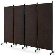 4-Panel Folding Room Divider product image