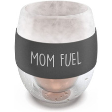 'MOM FUEL' Stemless Liquid Freeze Gel Insulated Wine Glass product image