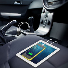 iMounTEK® Dual USB Car Charger Adapter product image