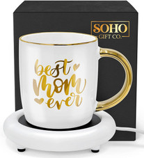 Mom-Themed 12-Ounce Electric Heated Coffee Mug product image
