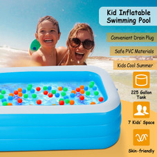 CoolWorld™ Inflatable Swimming Pool Play Center product image