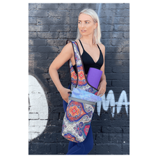 Yoga Mat Carrying Tote Bag with Large Pockets product image