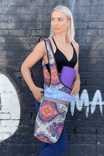 Yoga Mat Carrying Tote Bag with Large Pockets product image