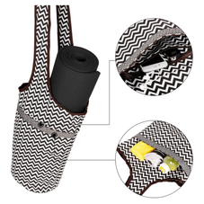 Yoga Mat Carrying Tote Bag with Large Pockets product image