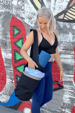 Yoga Mat Carrying Tote Bag with Large Pockets product image