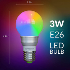 Kobra™ LED Color-Changing Light Bulb with Remote (2- to 4-Pack) product image