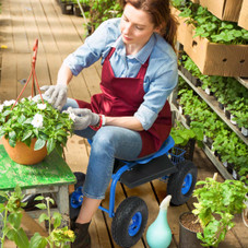 Rolling Garden Work Seat with Underseat Tray product image