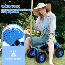 Rolling Garden Work Seat with Underseat Tray product image