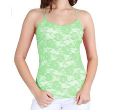 Women’s Seamless Lace Stretch Adjustable Camisole Top product image