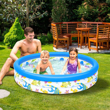 Bestway® 49 x 10-Inch Inflatable 'Ocean Life' Kiddie Pool product image