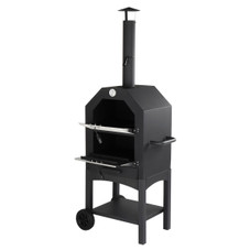 Outdoor Wood-Burning Pizza Oven with Pizza Stone product image