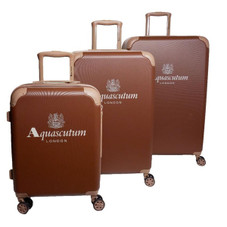 Aquascutum® Hardside Spinner Luggage Suitcases (Set of 3) product image