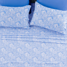 4 or 6-Piece Paisley Printed Deep Pocket Bed Sheet Set product image
