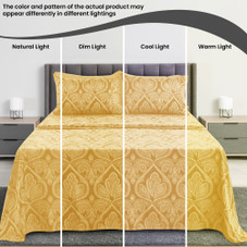4 or 6-Piece Paisley Printed Deep Pocket Bed Sheet Set product image