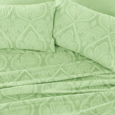 4 or 6-Piece Paisley Printed Deep Pocket Bed Sheet Set product image