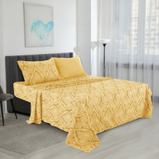 4 or 6-Piece Paisley Printed Deep Pocket Bed Sheet Set product image