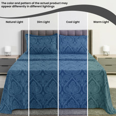 4 or 6-Piece Paisley Printed Deep Pocket Bed Sheet Set product image