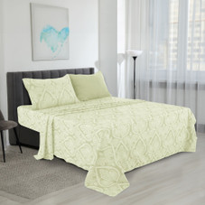 4 or 6-Piece Paisley Printed Deep Pocket Bed Sheet Set product image