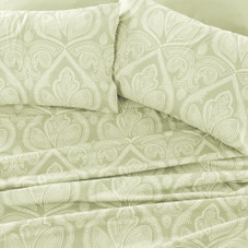 4 or 6-Piece Paisley Printed Deep Pocket Bed Sheet Set product image