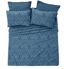 4 or 6-Piece Paisley Printed Deep Pocket Bed Sheet Set product image